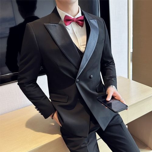 新郎司仪礼服西装