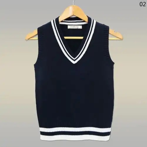 校服毛衣背心